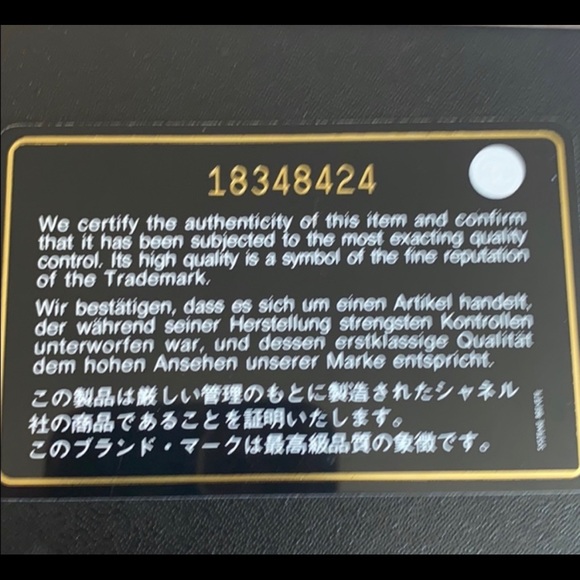 Chanel French wallet quilted Caviar leather - Picture 11 of 13